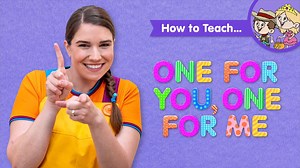 How To Teach One For You, One For Me - Super Simple