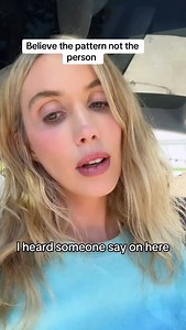 6.8K views · 34K reactions | Don’t get distracted by apologies, promises, or pretty words. Look at what they do. Not once… consistently. Patterns don’t lie. People can say anything but their actions reveal the truth. It’s easy to fall for potential.. to want to believe someone means it this time. But the greatest act of self love is believing what you see… not what you hope for. Protect your peace. Believe the pattern. | Laura Clery | Facebook