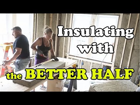 FIRE BLOCKING and RockWool R15 - part 8 of remodel project