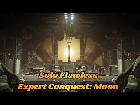 Solo Flawless Expert Conquest Moon Battleground [Destiny 2 Renegades]