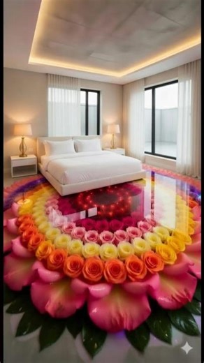 They Thought 3D luxury Rose Floor transportation🌹 #epoxy #shorts #luxuryliving