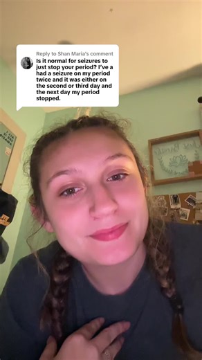 Replying to @Shan Maria im sorry i couldnt be more helpful! id never want to steer any of my followers in the wrong direction, but hopefully people in the comments are able to help you out more!! 💜💜 #fyp #foryoupage #epilepsy #epilepsyawareness #epilepsywarrior #epilepsytok #seizure #seizuresurvivor #menstrualcycle #womenwithepilepsy #blowthisupforme