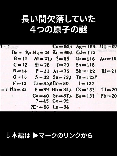 長い間欠落していた原子の謎【日本科学情報】 #午後正午 #宇宙 #viral #fyp
