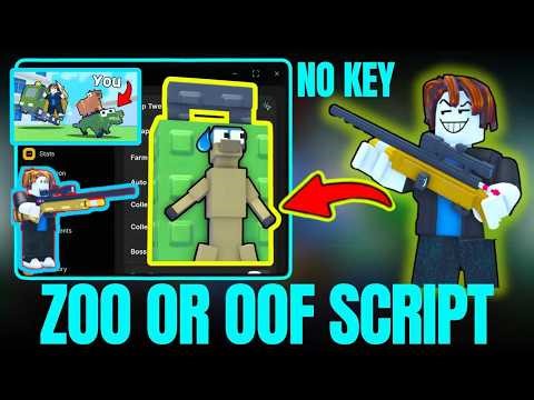 🐇 ZOO or OOF Script GUI — Auto Farm, Kill Aura, ESP (NO KEY 2026 UPDATE)