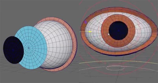 How to Make Cartoon Eye Rig in Maya