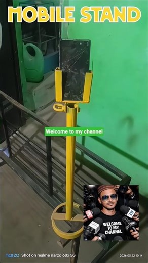 mobile stand 😁🌹🌹 #viral #stickwelding YouTube short