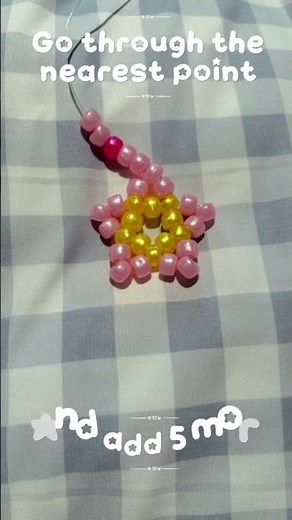 Kandi flower charm tutorial 🌸