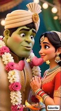 Hulk Ki Gareebi Wali Prem Kahani 💔 |Hulk Apne Pyar Ko Bacha Payega? Love Story #ai #shorts #hulk