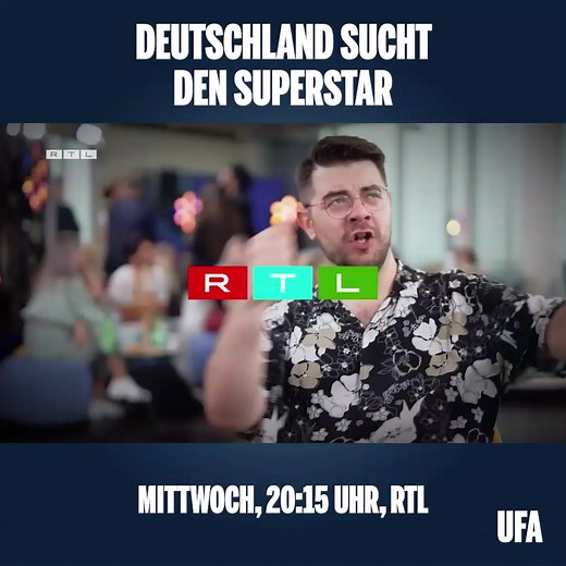 Am Mittwoch geht es schon weiter mit der #Jubiläumsstaffel von #dsds! 拾 Wer von euch ist dabei? DEUTSCHLAND SUCHT DEN SUPERSTAR, am Mittwoch um 20:15 Uhr bei #rtl #DSDS #DSDS23 #DSDSwird20 | UFA Production | Facebook