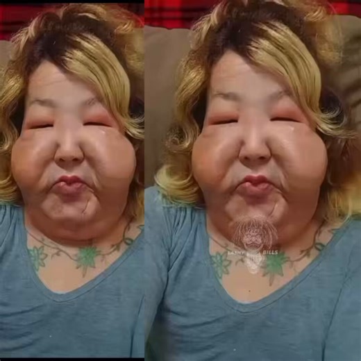 This is Juliana Oliveira, a Brazilian transgender influencer widely known online as Juju do Pix …. In 2017, she went to an unlicensed clinic for facial fillers to enhance her feminine features. Instead, they injected 21 syringes of mineral oil mixed with laxatives. The result was severe, progressive swelling and permanent disfigurement that destroyed her face, self-esteem, and career for years.She's now undergoing a series of corrective surgeries facial reconstruction and a recent breast augment