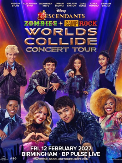 Disney Worlds Collide Tour: Descendants, Zombies & Camp Rock Live