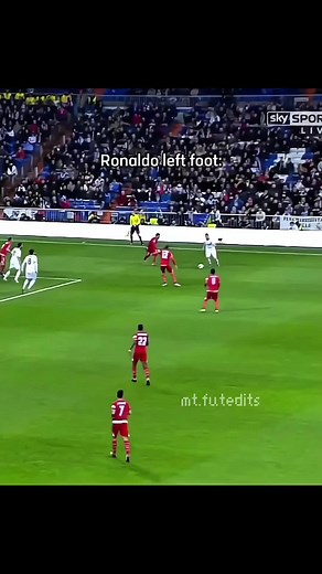 Ronaldo's Incredible Left Foot Goals Compilation