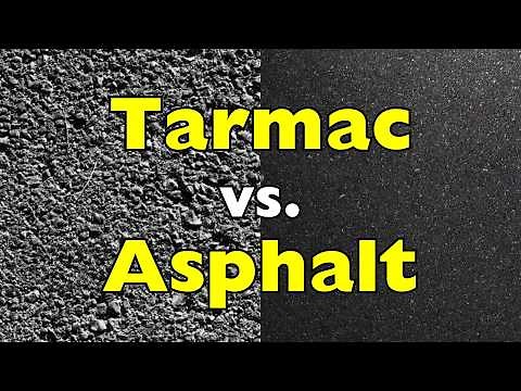 What’s the Difference Between Tarmac and Asphalt?