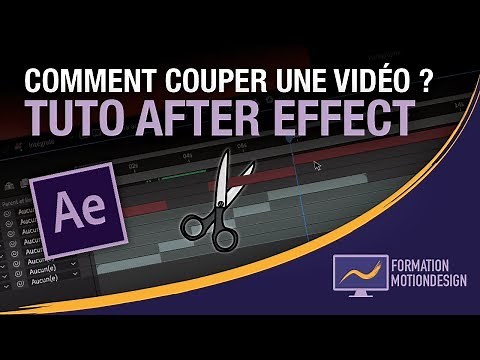 Comment couper une video sur After Effect ? - Tuto débutant After Effect