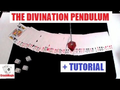 The Divination Pendulum Card Trick Performance and Tutorial
