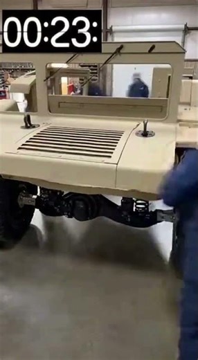 10 minute build-Building HMMWV in 10 minutes-AMAZING TRANSFORMATION