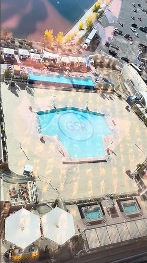 Pool View Room Sierra Deluxe King at GSR Grand Sierra Resort Reno Nevada USA #travel #resort