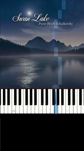 Swan Lake Theme (piano arrangement) - Tchaikovsky