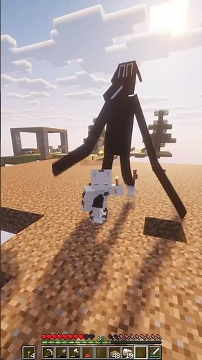 One block con Mods de Terror... #minecraft #shorts #tiktok
