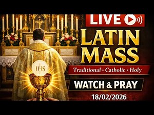 🔴 LIVE Traditional Latin Mass with English | Holy Catholic Mass