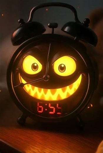 ALARM Clock Terror Turn Into Melt Down Nightmare #shorts