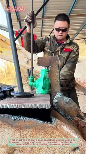 How to Install a Hand Crank on Wood | DIY Tool Hack