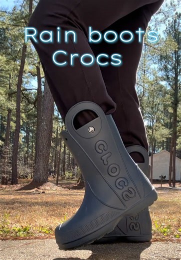 Rain boots crocs #botasdelluvia #rainboots #crocsboots #tiktokshopcreatorpicks #tiktokshopholidayhaul