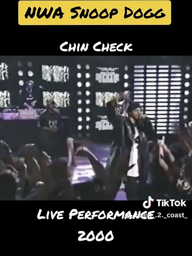 NWA & Snoop Dogg: Epic Live Performance of 'Chin Check' 2000