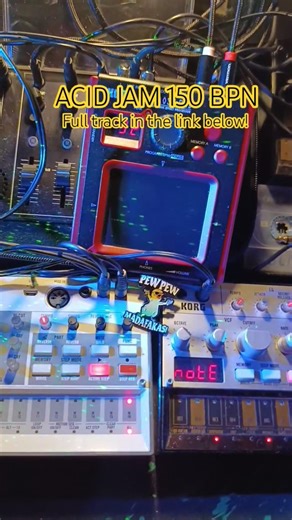ACID JAM KORG VOLCA + KAOSS PAD 150 BPM LIVESET