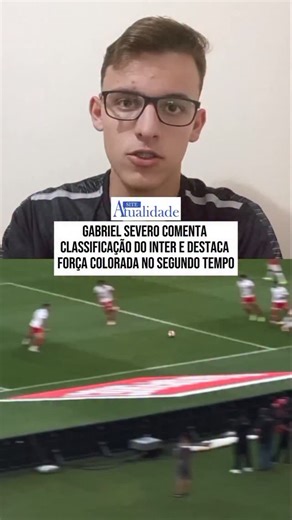Site Atualidade - Portal de Notícias on Instagram: "Gabriel Severo analisou a vitória do Internacional por 3 a 1 sobre o São Luiz, resultado que garantiu o Colorado na semifinal do Campeonato Gaúcho. Segundo a análise, o início da partida foi de certo susto para o Inter: a equipe abriu o placar com Aguirre, mas sofreu o empate logo na sequência, o que trouxe instabilidade momentânea ao jogo. No segundo tempo, porém, prevaleceu a qualidade colorada. O Inter assumiu o controle da partida e constru