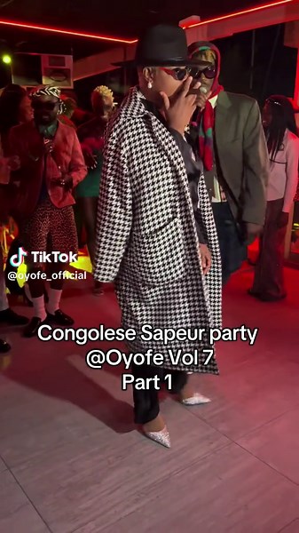 Nostalgic Ndombolo Night with Congolese Sapeurs