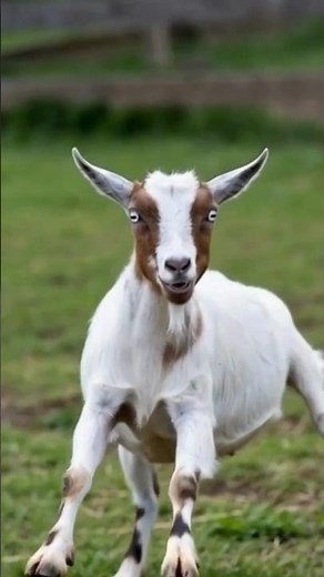 Why These Goats Drop Dead When Scared 😳 #WeirdFacts #WTF