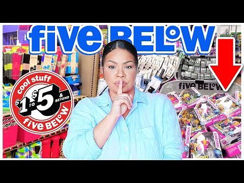 FIVE BELOW SHOPPING *RUN* To Score These NEW FINDS!