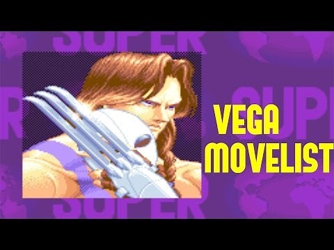 Super Street Fighter II: Turbo - Vega Move List