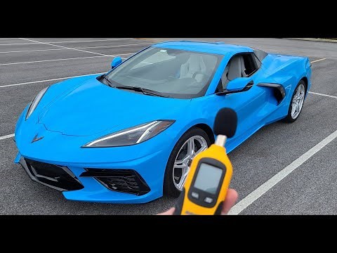Corvette C8 with Performance Exhaust | This Is How Loud It Is