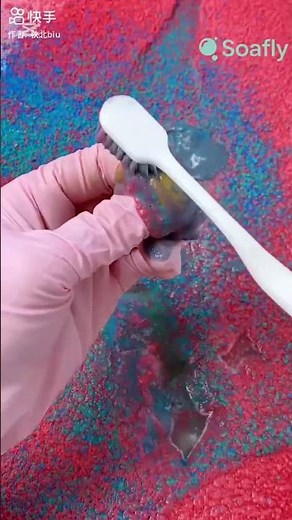 Jelly Ball Cleaning 😍 So Satisfying ASMR!