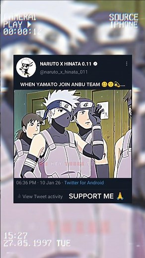 WHEN YAMATO JOIN ANBU TEAM 🥴💫...