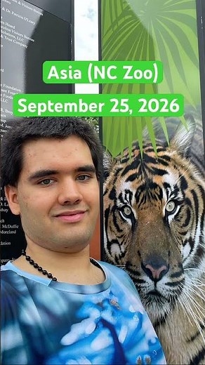 NC Zoo’s Asia Expansion opens on September 25, 2026!!