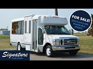 FOR SALE! - 2010 Ford E-450 16 Passenger Paratransit Shuttle Bus!