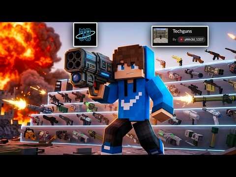 Cara Install Mod Techguns di Minecraft Java Mojolauncher Android (Lengkap & Mudah)