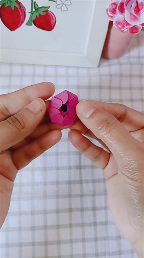 diy magic blooming paper flowers 🌺 | #diy #flowers #papercraft #shorts #youtubeshorts #paperflowers