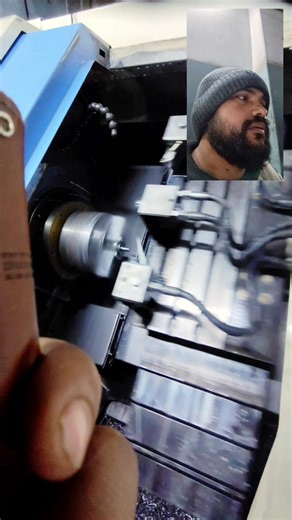 Advance CNC siemens control turning machine ❤️❤️ #Vedprakash #programming #offset #operator Pawan Kumar Jhansi Yadav | Ved Prakash