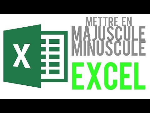 EXCEL - CREATE TEXT IN UPPERCASE, LOWERCASE (First Letter in Capital...)