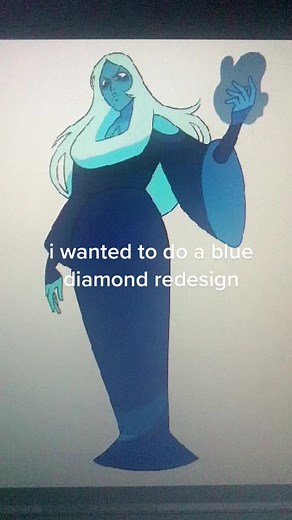 Blue Diamond Redesign: Character Design in Steven Universe