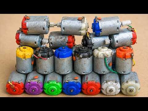 3 Genius 3V DC Motor Inventions