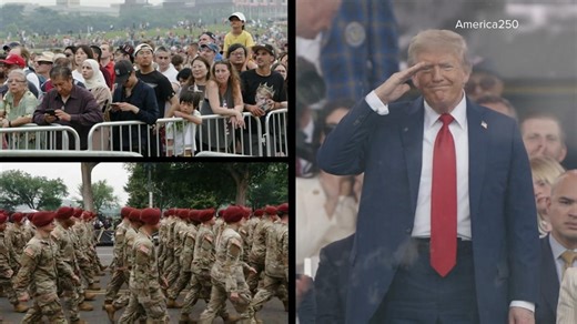 Trump’s military parade sparks nationwide protests