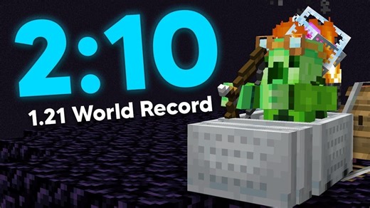 【Minecraft速通纪录】1.21固定种子速通世界纪录(2:10)