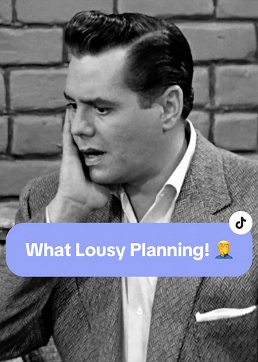 What Lousy Planning! — I Love Lucy Clip (1950s)