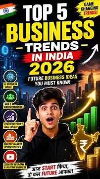 Top Business Trends in India 2026 🔥 | Future Business Ideas You Must Know