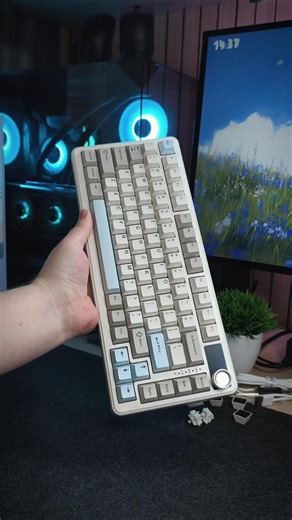 Она лучше твоей Аулы! Обзор на Yunzii B75 Pro Max #yunzii #b75promax #клавиатура